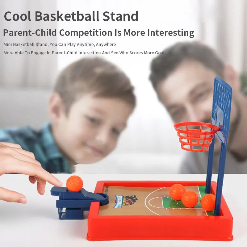 Mini Basketball Stand: Fun and Portable Indoor/Outdoor Game Set - Joy Gift