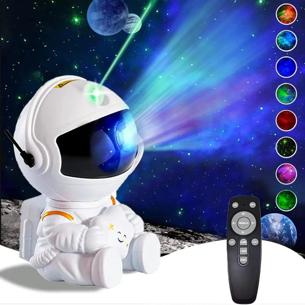 Astronaut Galaxy Star Projector - Starry Sky Night Light for Bedroom and Home Decor - Joy Gift