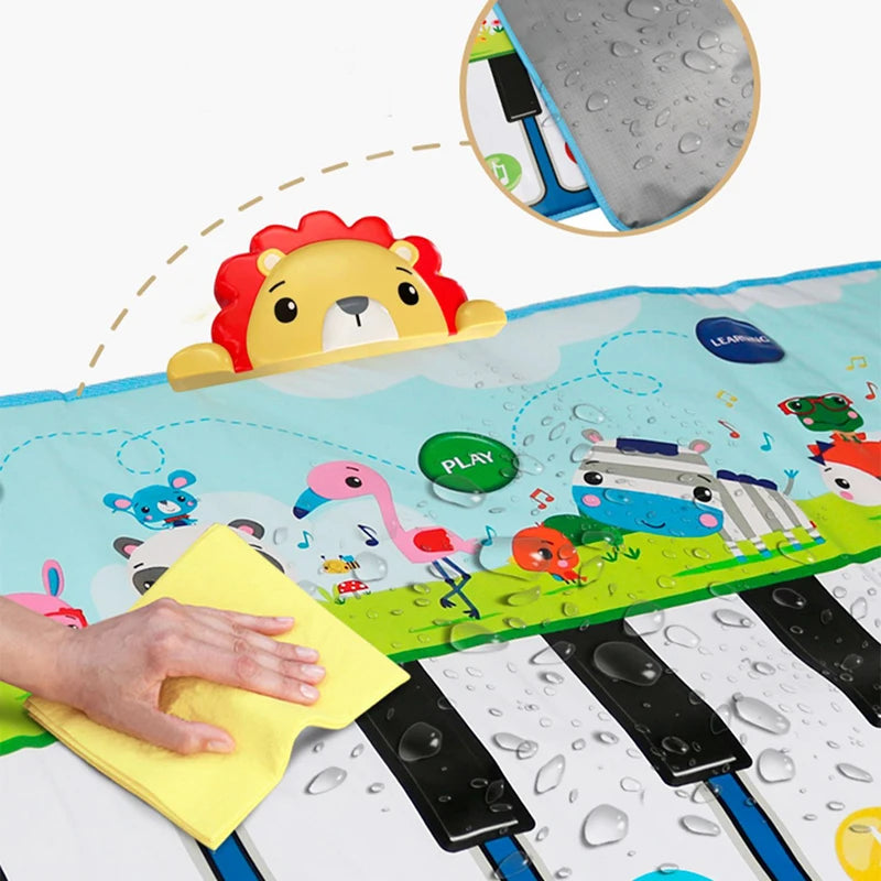 Multi-Functional Piano Mat for Kids - Musical Play Carpet for Toddlers - Joy Gift