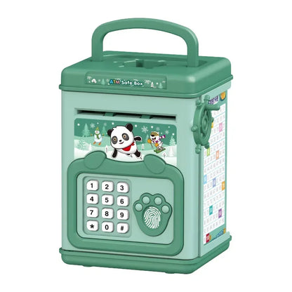 Electronic Piggy Bank for Kids – Password Safe, Fingerprint, and Music Money Box - Joy Gift