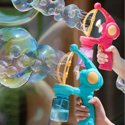 Automatic Bubble Gun Toy - Summer Outdoor Fun, Kids Birthday Gifts, Water Park Play Machine - Joy Gift