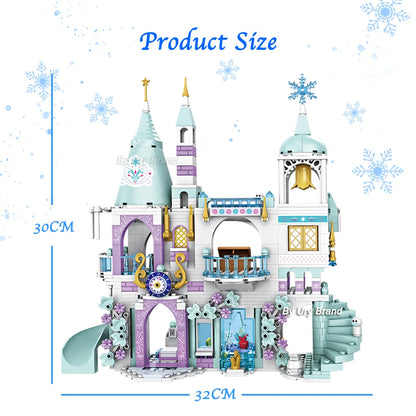 Princess Ice Castle Building Blocks Set for Girls - Joy Gift