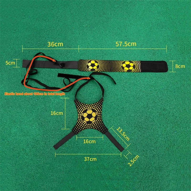 Outdoor Sports Toy Ball with Elastic Swing - Football Training Aid for Physical Exercise and Personal Skills Practice - Joy Gift