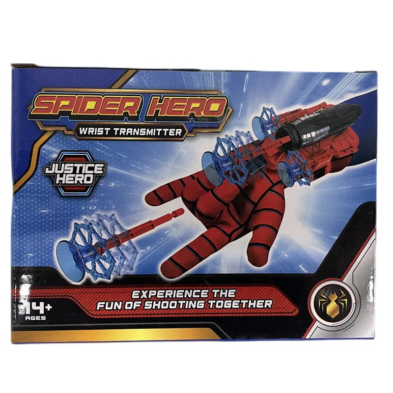 Disney SpiderMan Hero Launcher – Rotating Spider-Man Launcher with Soft Bullet Gun, Perfect Children's Birthday Gift - Joy Gift