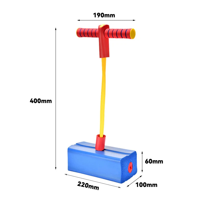 Foam Stick Jumper - Fun Fitness & Sensory Toy for Kids - Joy Gift