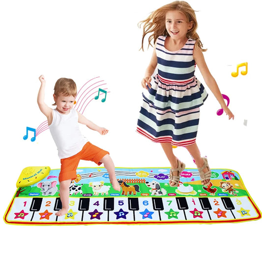 Multi-Functional Piano Mat for Kids - Musical Play Carpet for Toddlers - Joy Gift