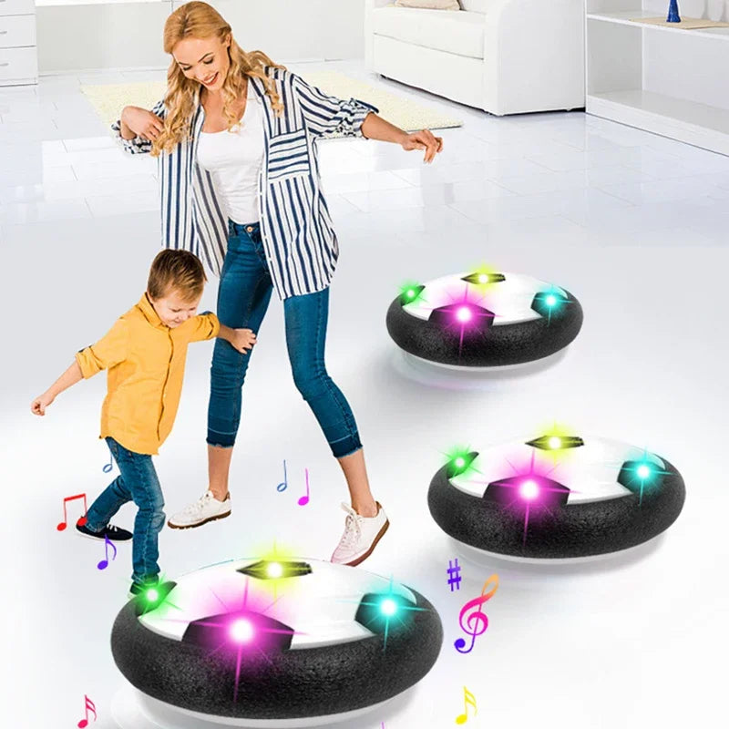 Interactive LED Hover Soccer Ball Toy - Indoor and Outdoor Sports Fun for Kids - Joy Gift