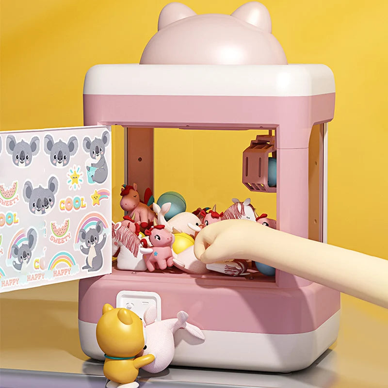 Mini Claw Machine with Large Figure-Size Egg Twisting Feature - Joy Gift