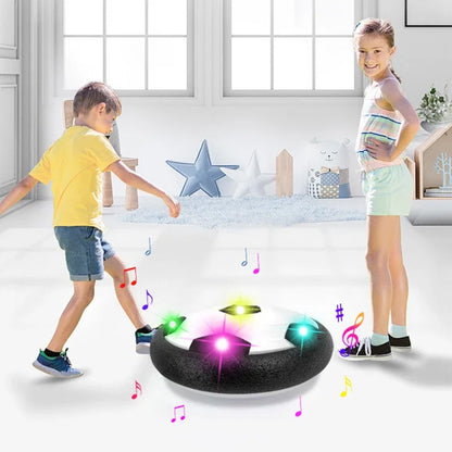 Interactive LED Hover Soccer Ball Toy - Indoor and Outdoor Sports Fun for Kids - Joy Gift