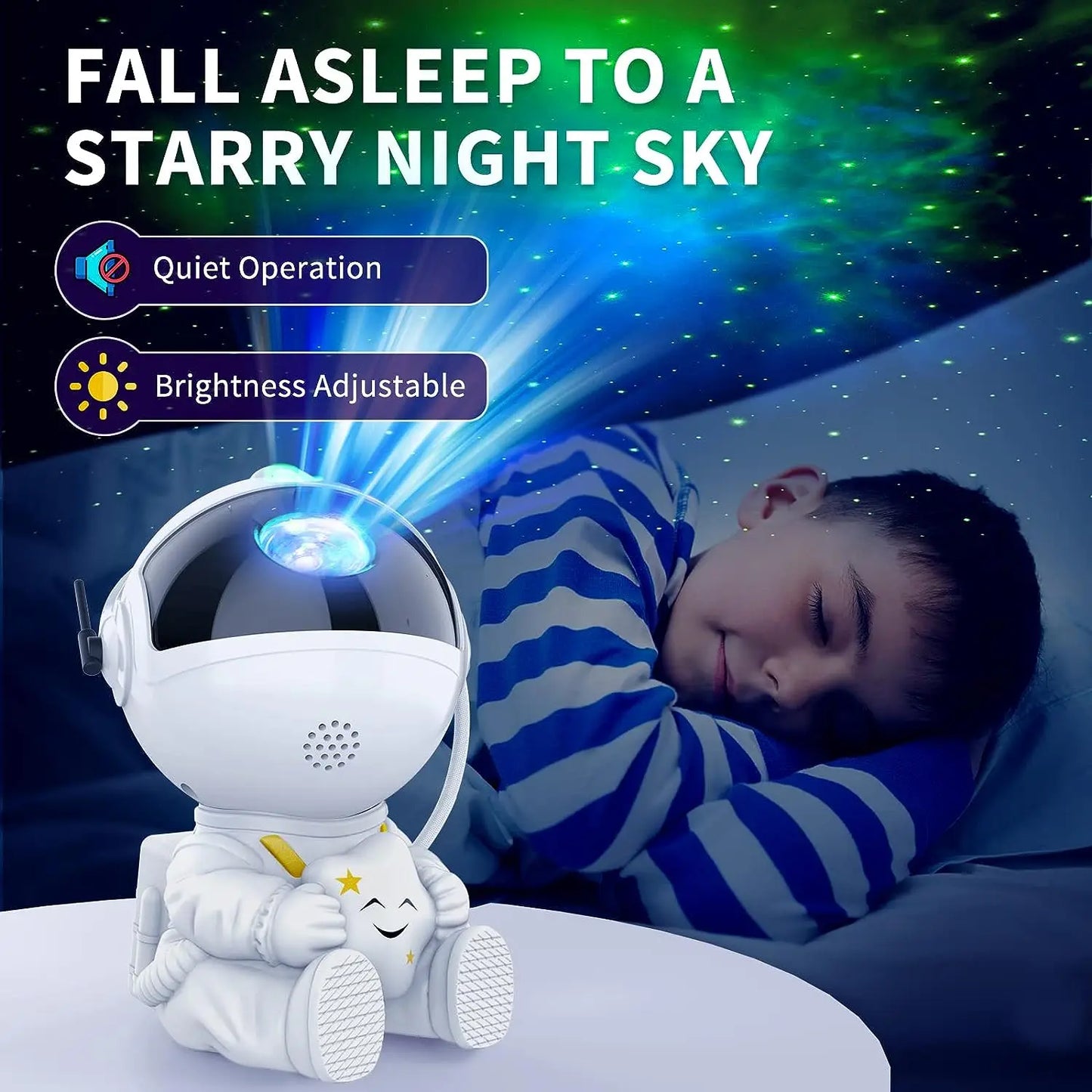 Astronaut Galaxy Star Projector - Starry Sky Night Light for Bedroom and Home Decor - Joy Gift