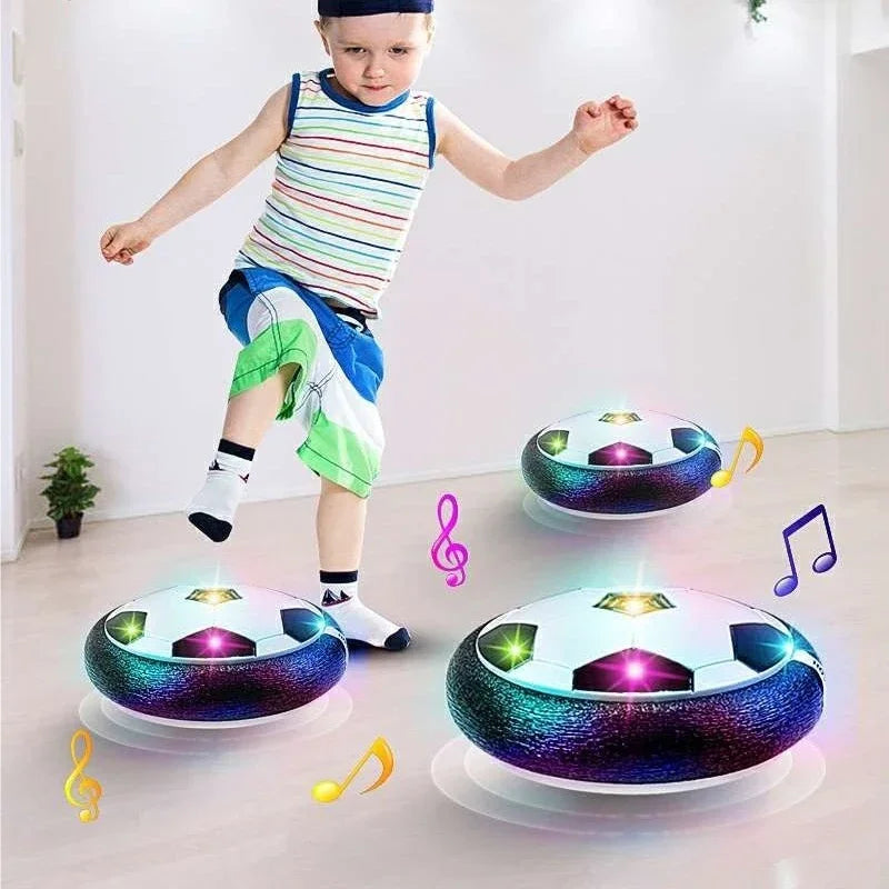 Interactive LED Hover Soccer Ball Toy - Indoor and Outdoor Sports Fun for Kids - Joy Gift