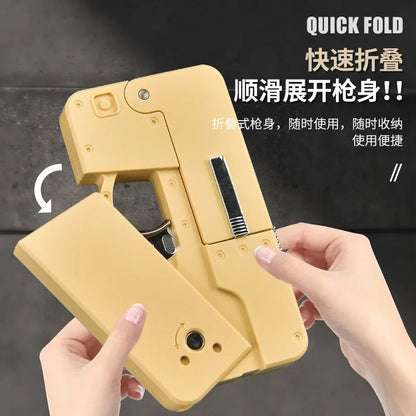 Innovative Foldable Smartphone Pistol Toy for Outdoor Fun - Joy Gift