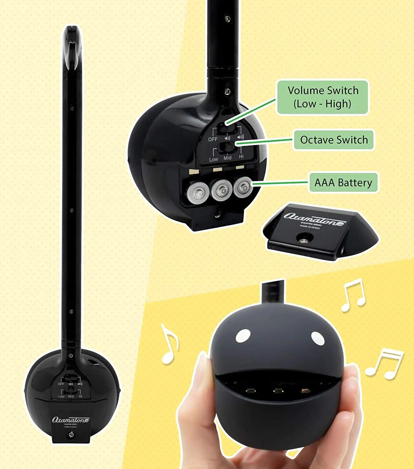 Otamatone Japanese Musical Instrument | Fun, Portable Synthesizer for All Ages - Joy Gift