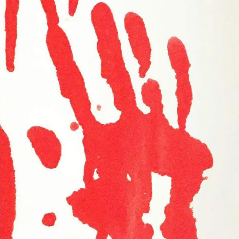 Sydney Cole - The bloody-footstep idea was a fun addition to our haunted-house theme.