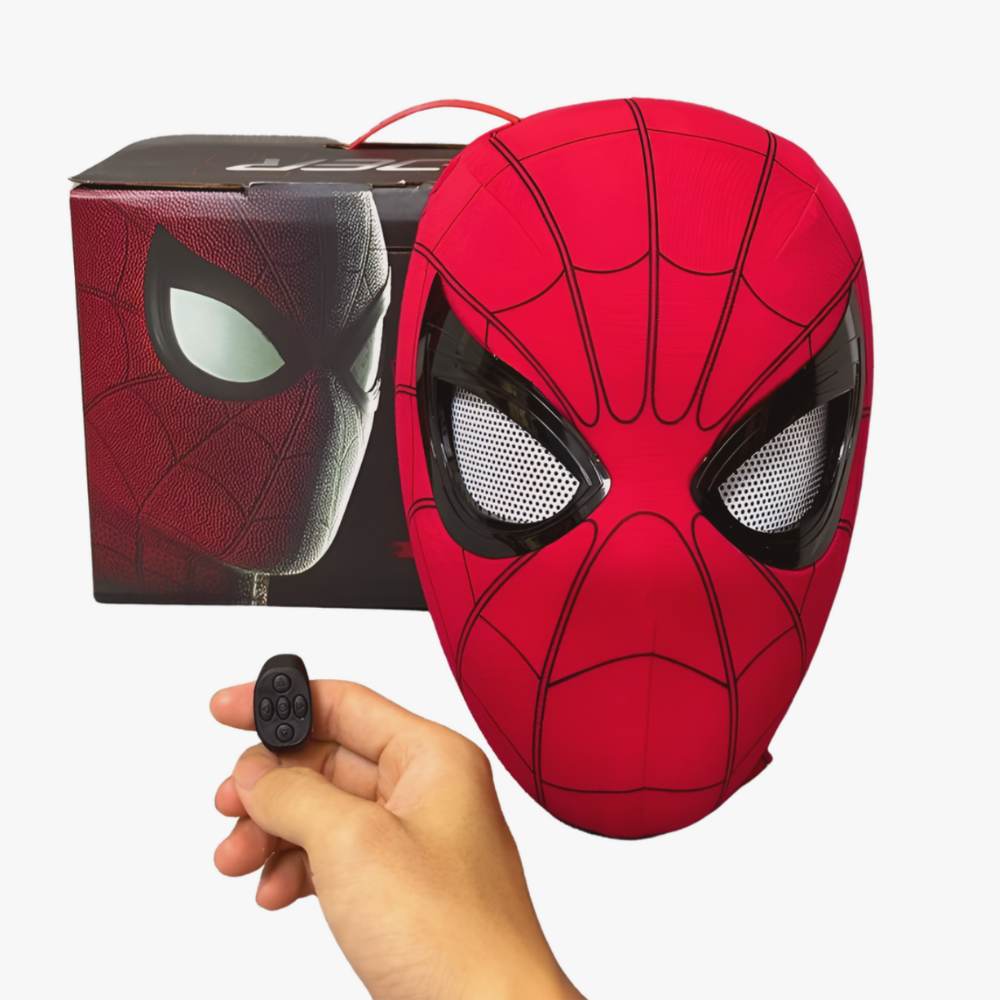 Demo customer photo 1 showing Spider Mask in use