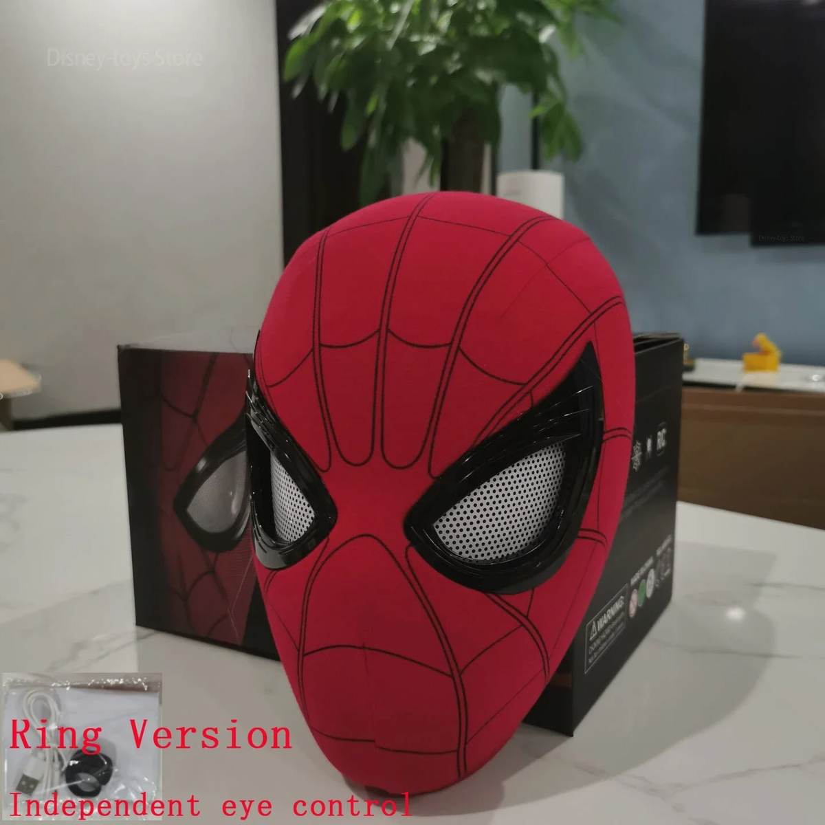 Demo customer photo 4 showing Spider Mask in use