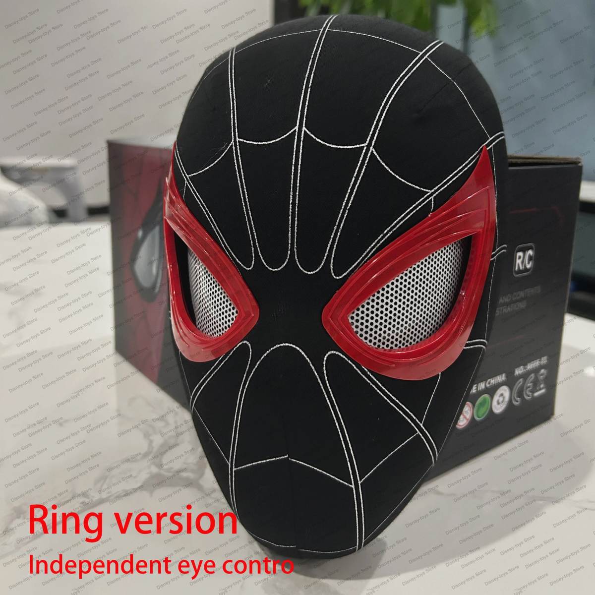 Demo customer photo 5 showing Spider Mask in use